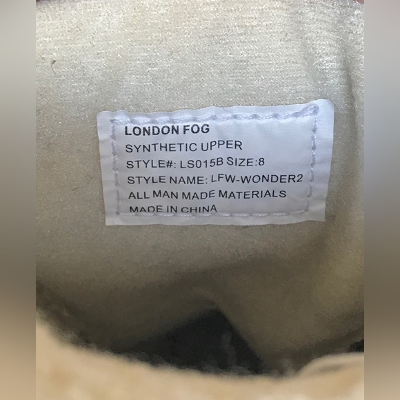 London Fog Womens Windchill Winter Duck Boots -Brown/Navy 

Women’s size 8 - Picture 5 of 10